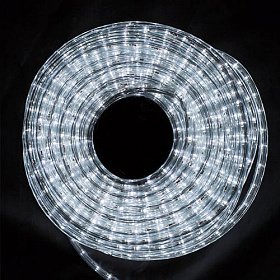 Фото - Светящийся светодиодный дюралайт, 8 м. Белый