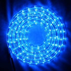 Фото - Светящийся светодиодный дюралайт, 8 м. Синий